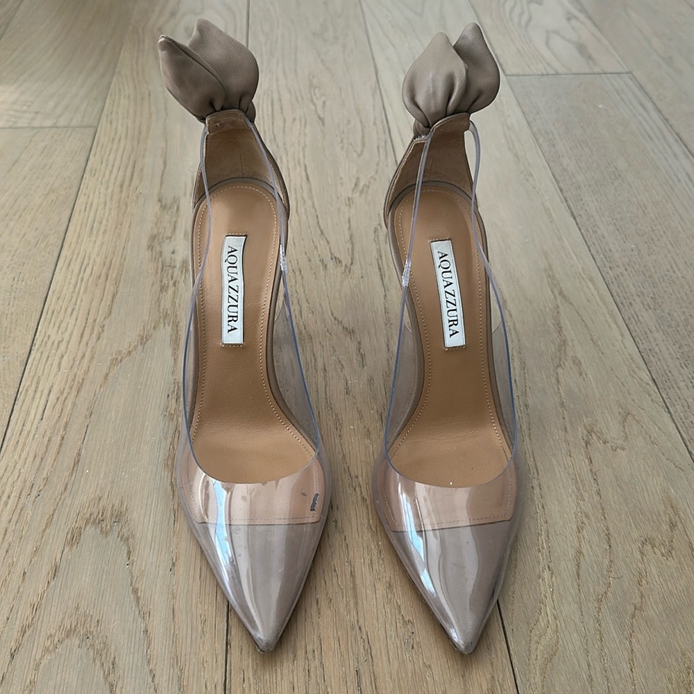 Aquazzura PVC heels
